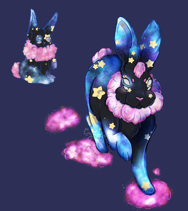 Lekinova's mascot Nebula Lekinova's mascot Nebula